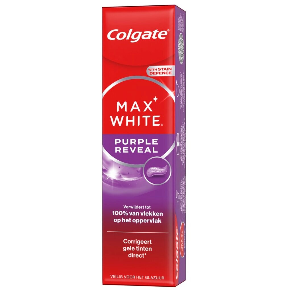 Colgate Max White Purple Reveal Tandpasta Colgate Max White Purple Reveal Tandpasta