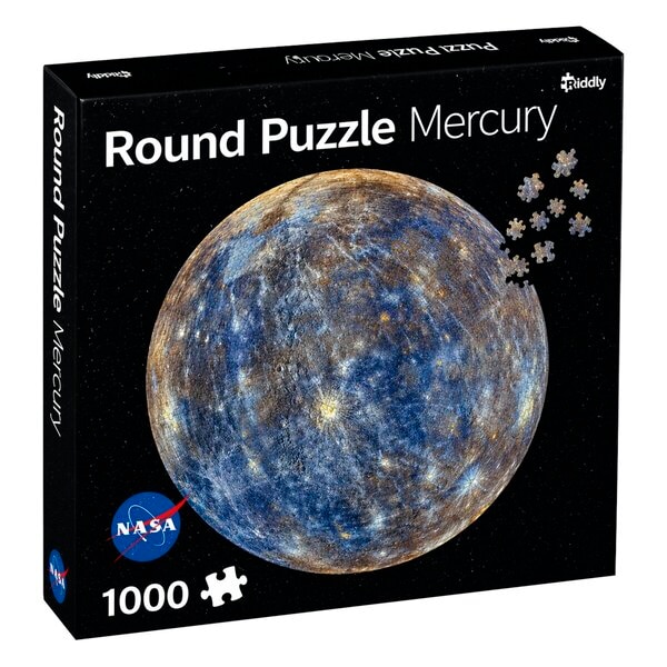 Round Planet Mercury Puzzel