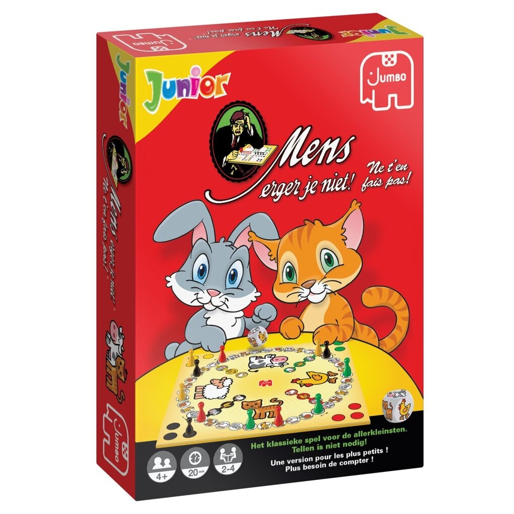 Jumbo Mens Erger Je Niet Junior Spel Jumbo Mens Erger Je Niet Junior Spel