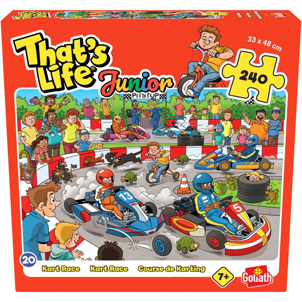 Goliath That's Life Junior 20 Kart Race Puzzel