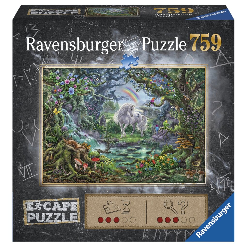 Ravensburger Unicorn Escape Puzzel Puzzel Ravensburger Unicorn Escape Puzzel Puzzel