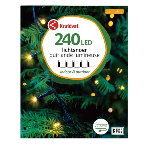 Kruidvat 240 Led Lichtsnoer