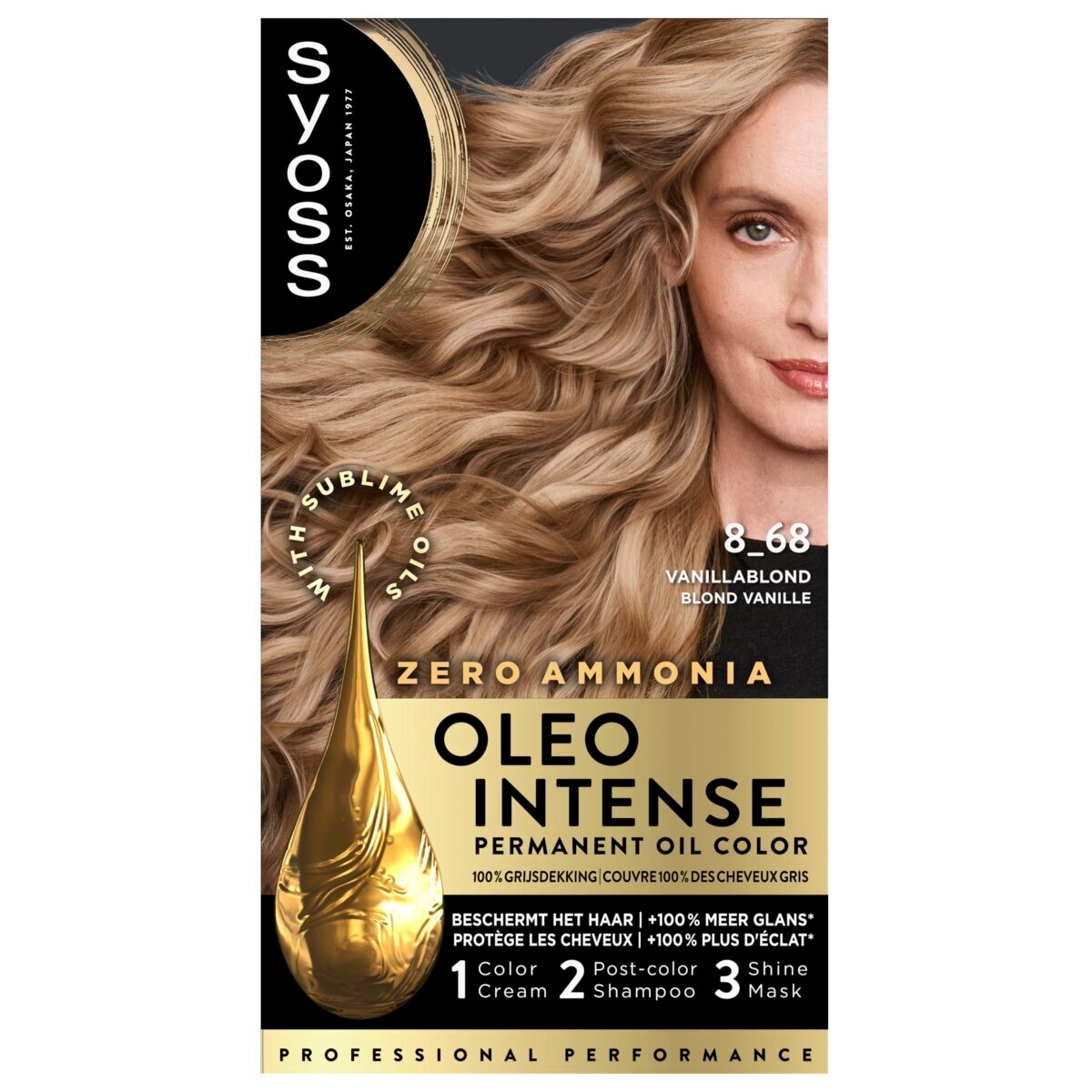 Afbeelding van Syoss Oleo Intense 8-68 Vanillablond Haarverf