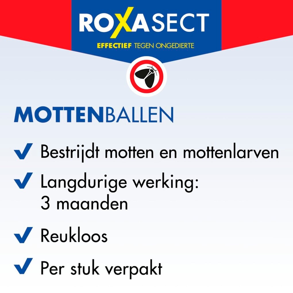 Roxasect Mottenballen