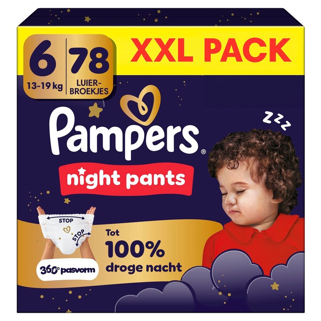 Pampers Night Pants Maat 6 Luierbroekjes