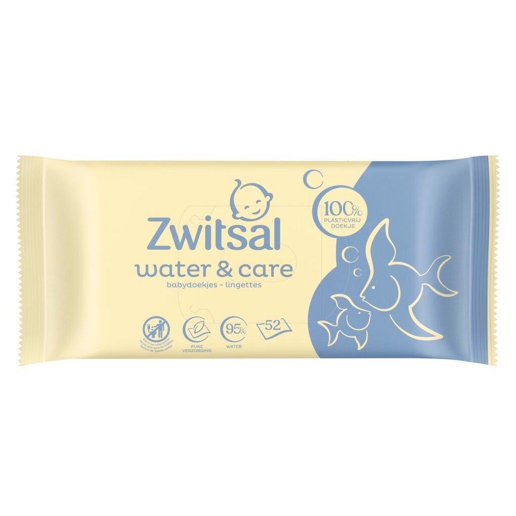 Zwitsal Water & Care Billendoekjes