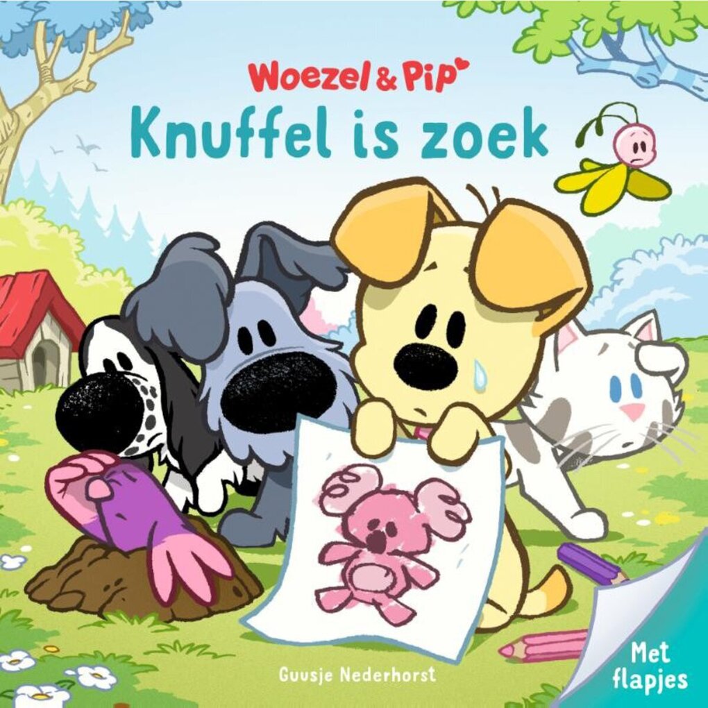 Woezel & Pip Knuffel is Zoek - Guusje Nederhorst Kinderboek Woezel & Pip Knuffel is Zoek - Guusje Nederhorst Kinderboek