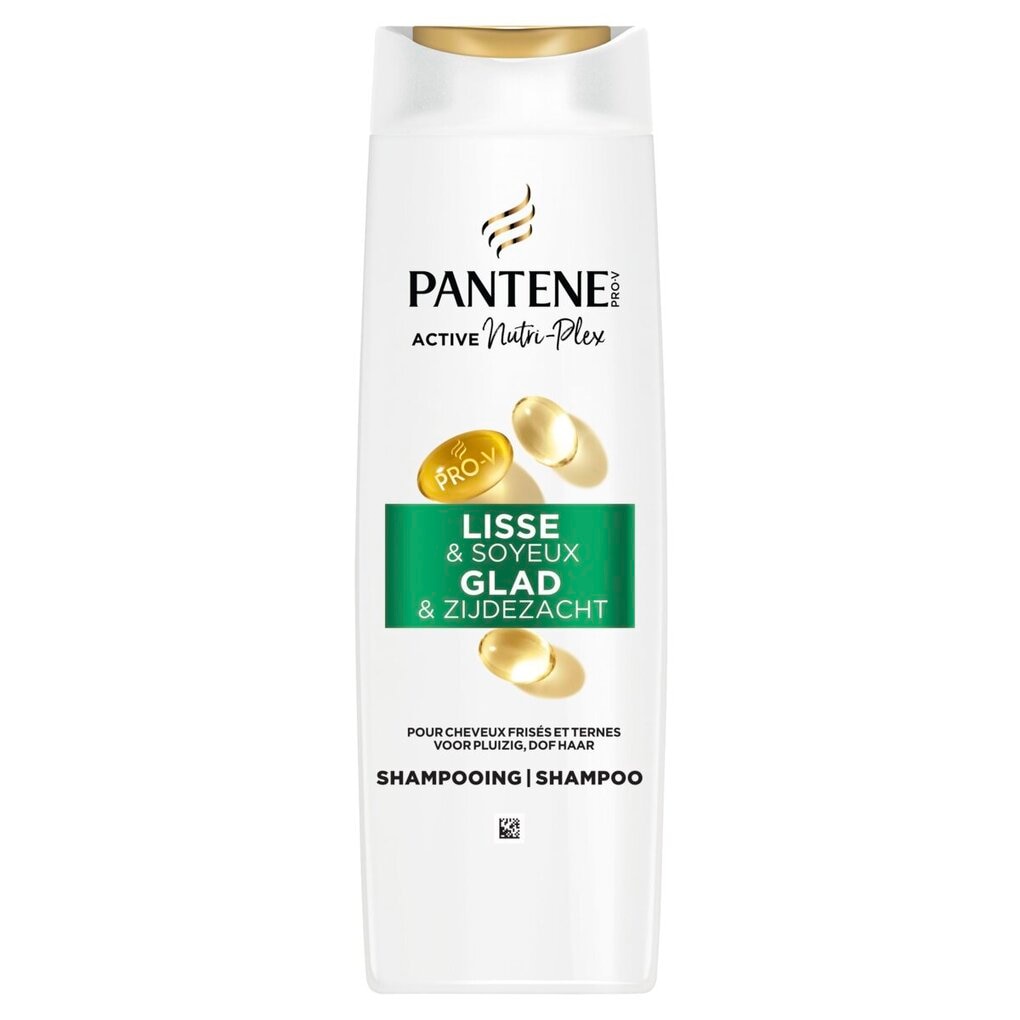 Pantene Active Nutri-Plex Pro-V Glad & Zijdezacht Shampoo Pantene Active Nutri-Plex Pro-V Glad & Zijdezacht Shampoo