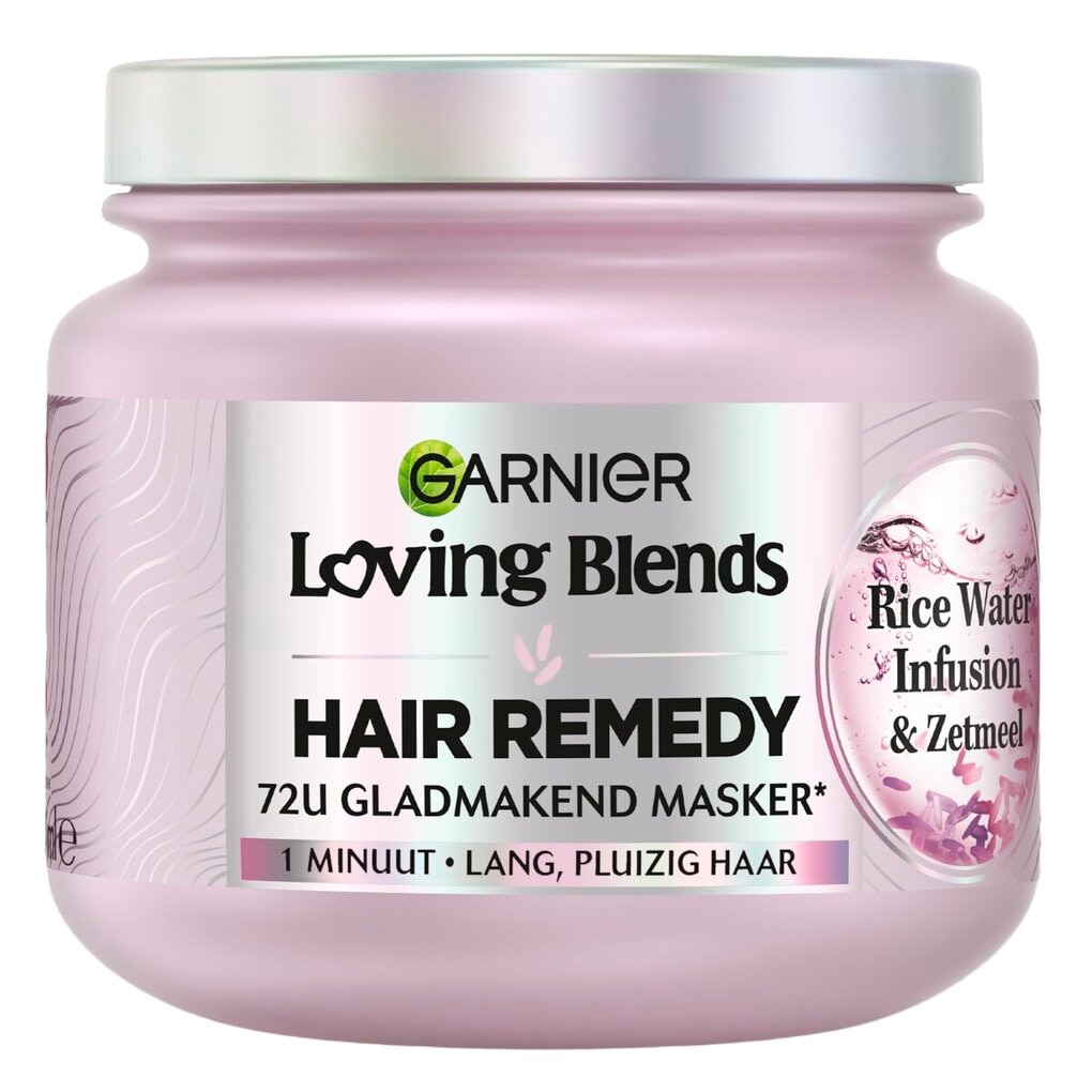 Garnier Loving Blends Rice Water Infusion & Zetmeel Hair Remedy 72u Gladmakend Masker