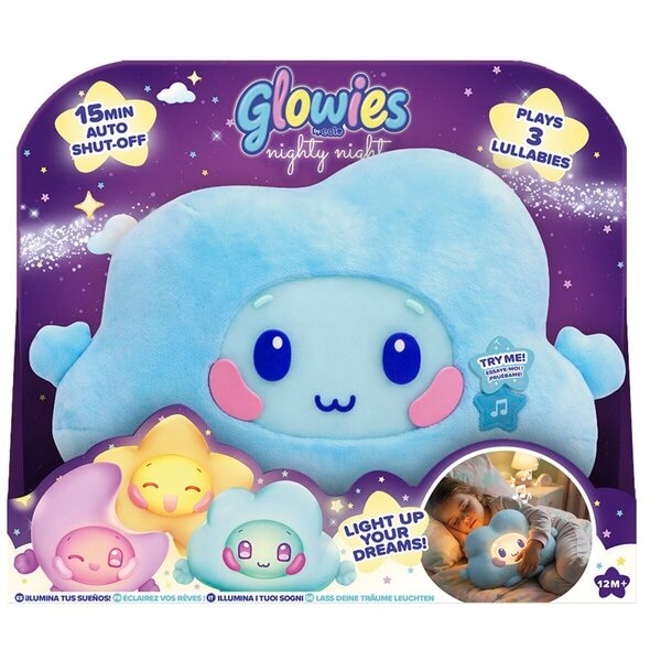 Glowies Night Night Cloudy Slaapknuffel