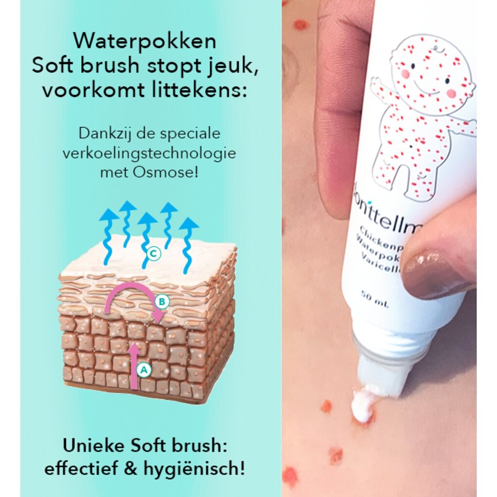 Donttellmum Waterpokken Soft Brush