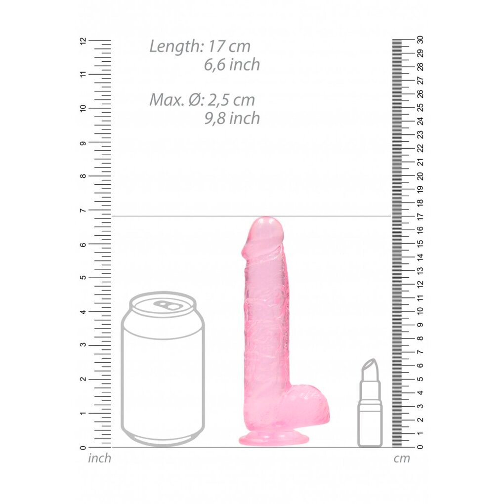 Real Rock Crystal Clear Dildo
