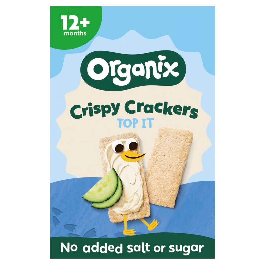 Organix 12+M Crispy Crackers Organix 12+M Crispy Crackers
