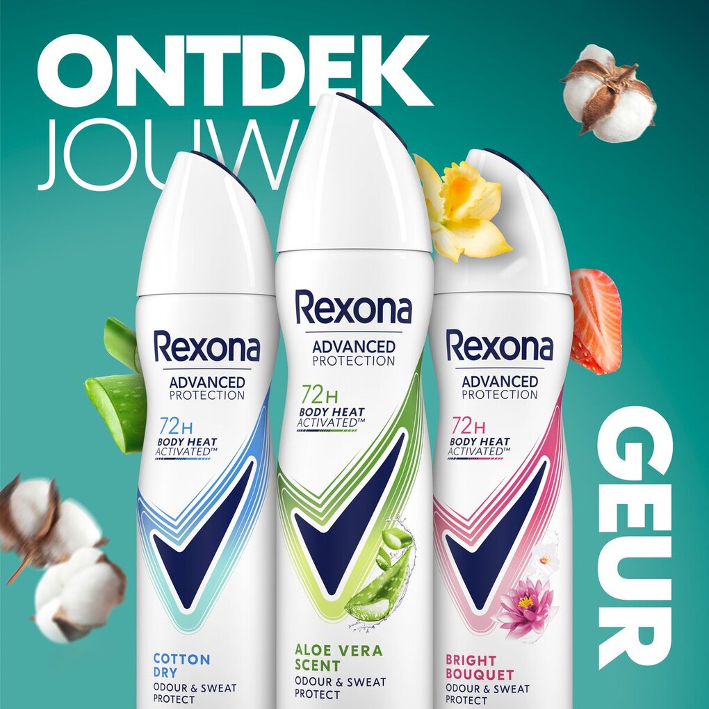 Rexona Women Advanced Protection Aloë Vera Antitranspirant Spray