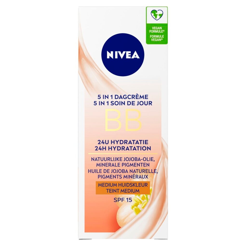 NIVEA 5-In-1 SPF15 Medium Huidskleur BB Cream