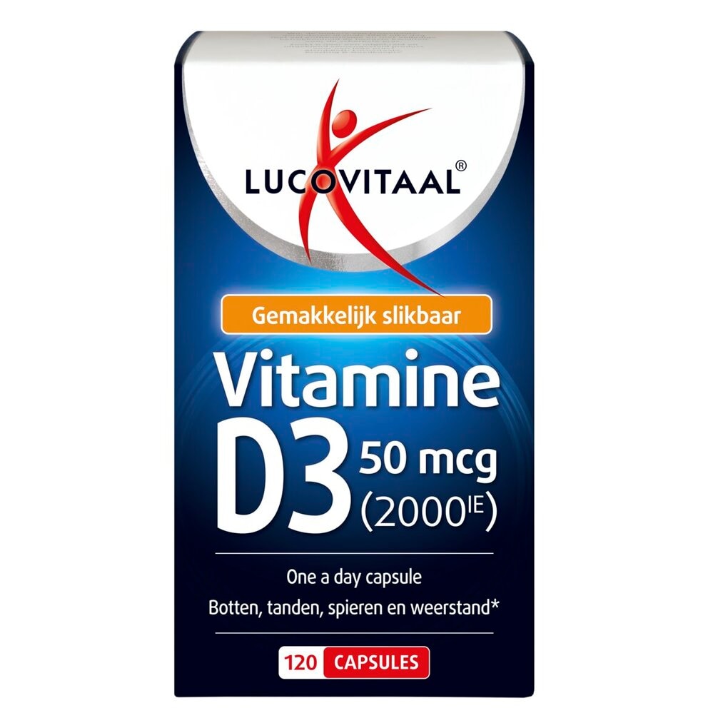 Lucovitaal Vitamine D3 25Mcg Kauwtabletten