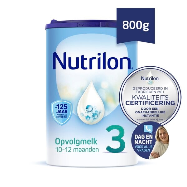 Nutrilon 3 Opvolgmelk Baby Flesvoeding 10-12 Maanden