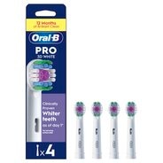 Afbeelding van Oral-B Pro 3D White Opzetborstels - 4 stuks