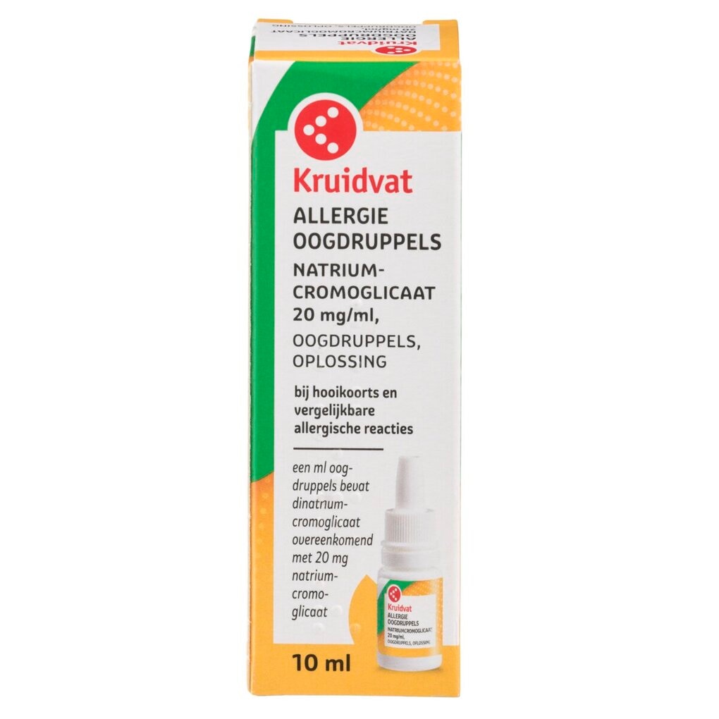 Kruidvat Natriumcromoglicaat 20mg/ml Oogdruppels