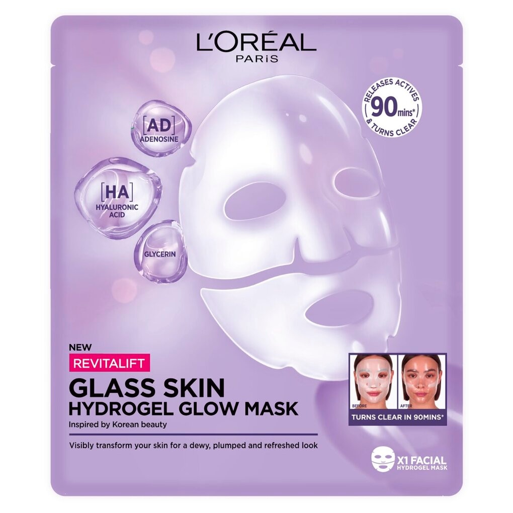 L'Oréal Paris Revitalift Glass Skin Hydrogel Glow Mask