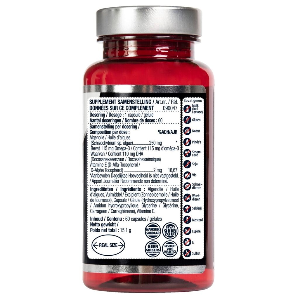 Lucovitaal Vegan Omega-3 Microalgen Capsules