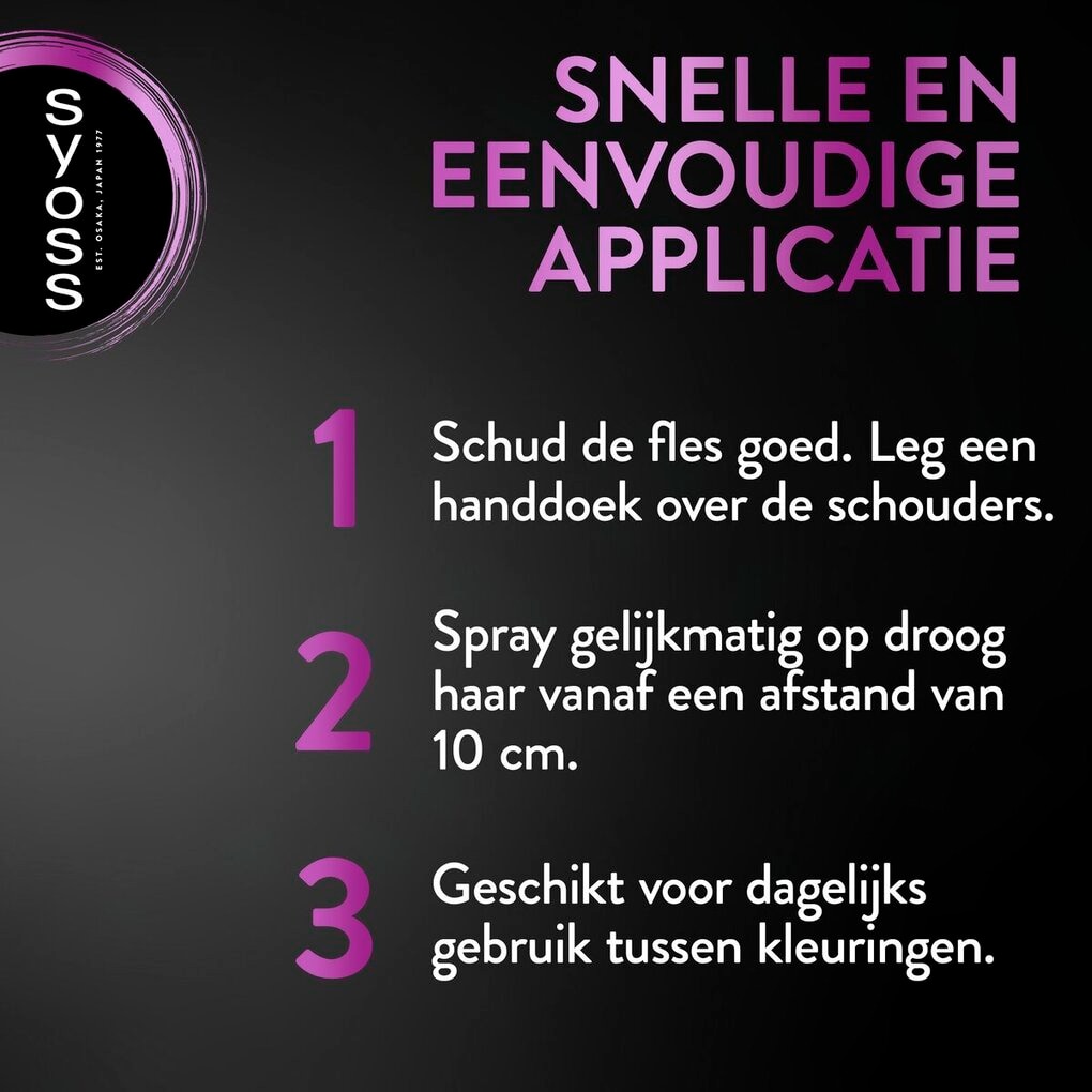 Syoss Middenblond Uitgroeispray