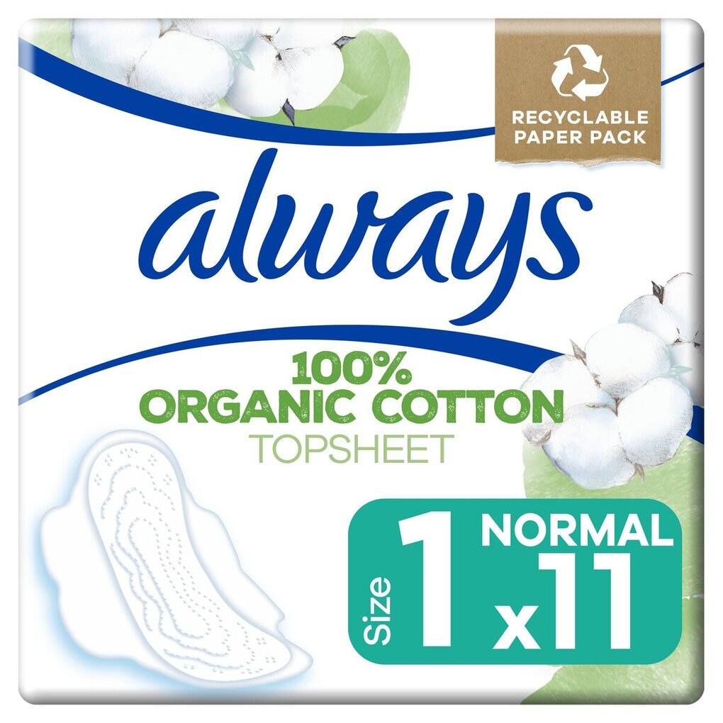Always Cotton Protection Normal Plus Maandverband