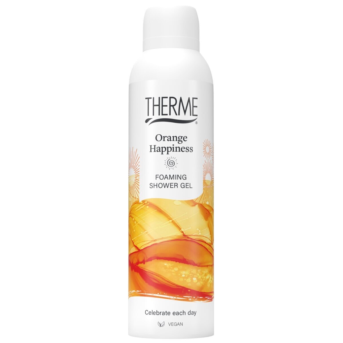 Afbeelding van Therme Orange Happiness Foaming Shower Gel - 200ml