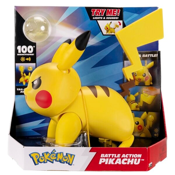 Pokémon Battle Action Pikachu Electro Ball