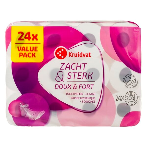 Kruidvat Zacht & Sterk Toiletpapier