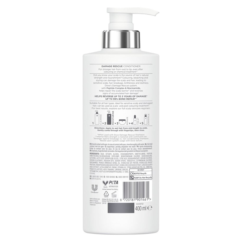 Dove Scalp + Hair Therapy Damage Rescue Conditioner