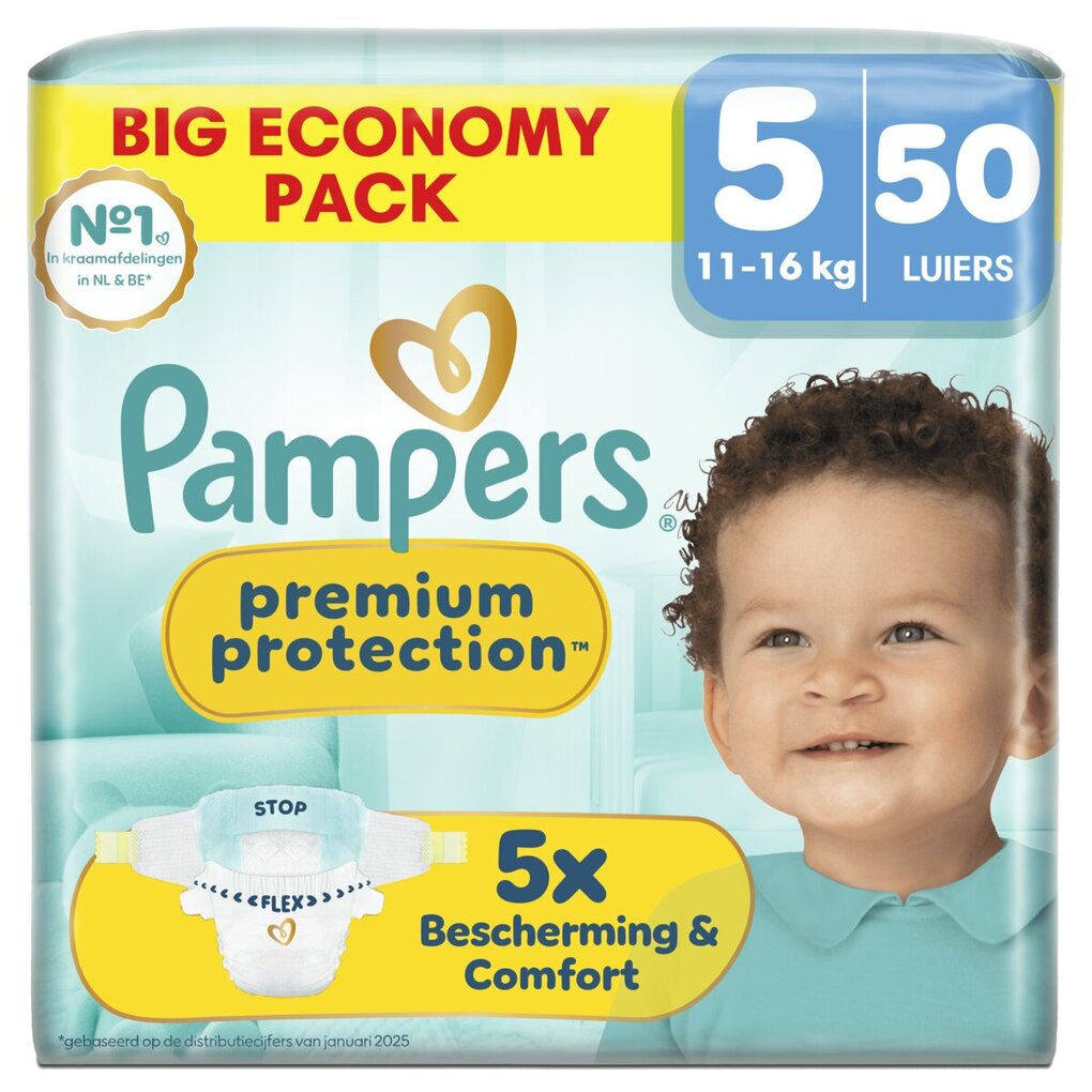 Pampers Premium Protection Maat 5 Luiers