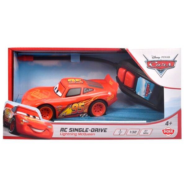 Dickie Toys Disney Pixar Cars RC Single-Drive Lightning McQueen