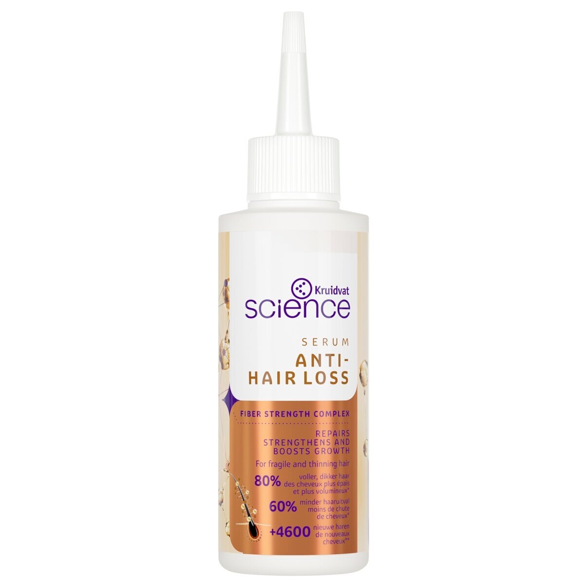 Afbeelding van Kruidvat Science Anti-Hair Loss Serum - 150ml