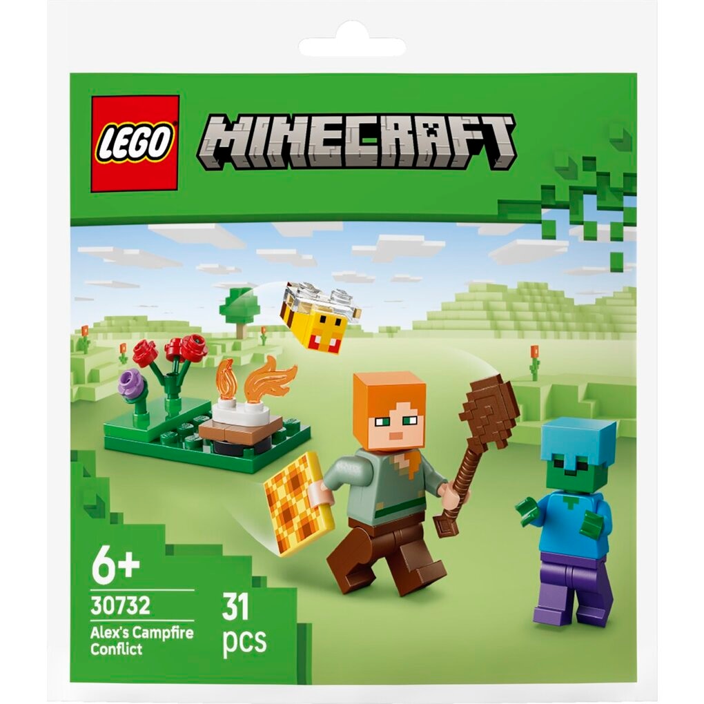 LEGO Minecraft 30732 Alex' Kampvuurconflict