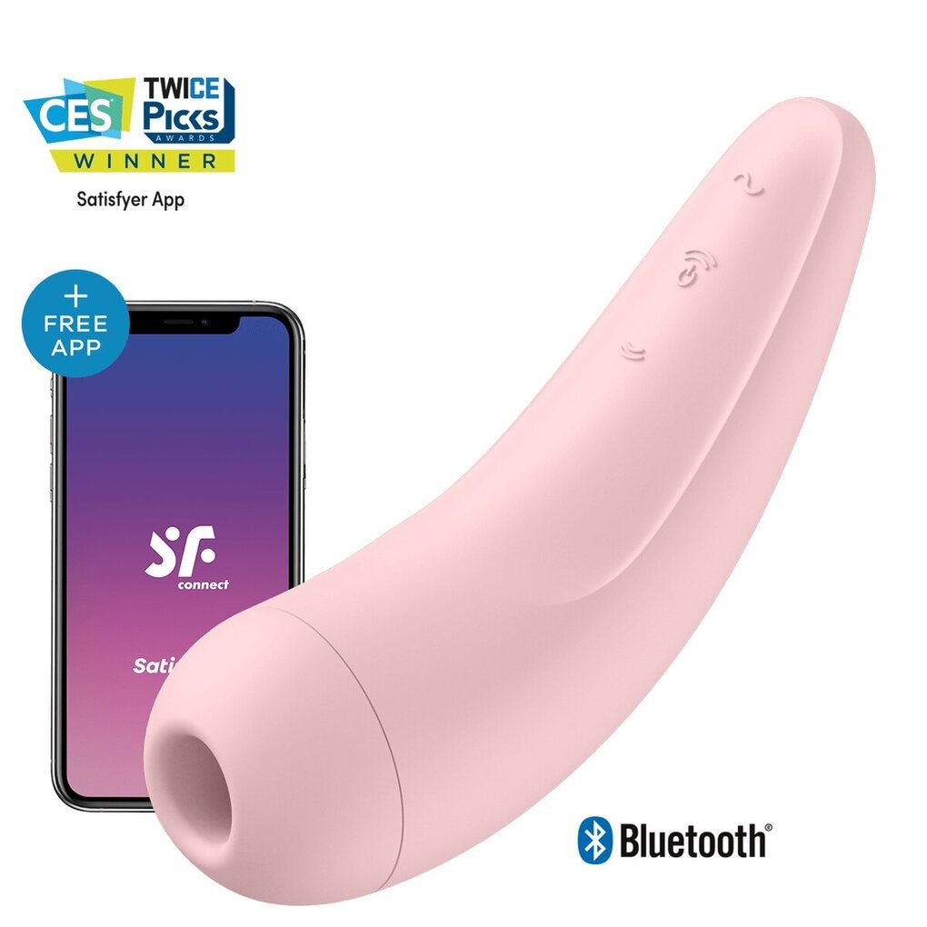 Satisfyer Curvy 2+ Air Pulse Stimulator + Vibration Vibrator