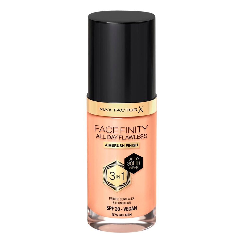 Max Factor Facefinity All Day Flawless N75 Golden Foundation