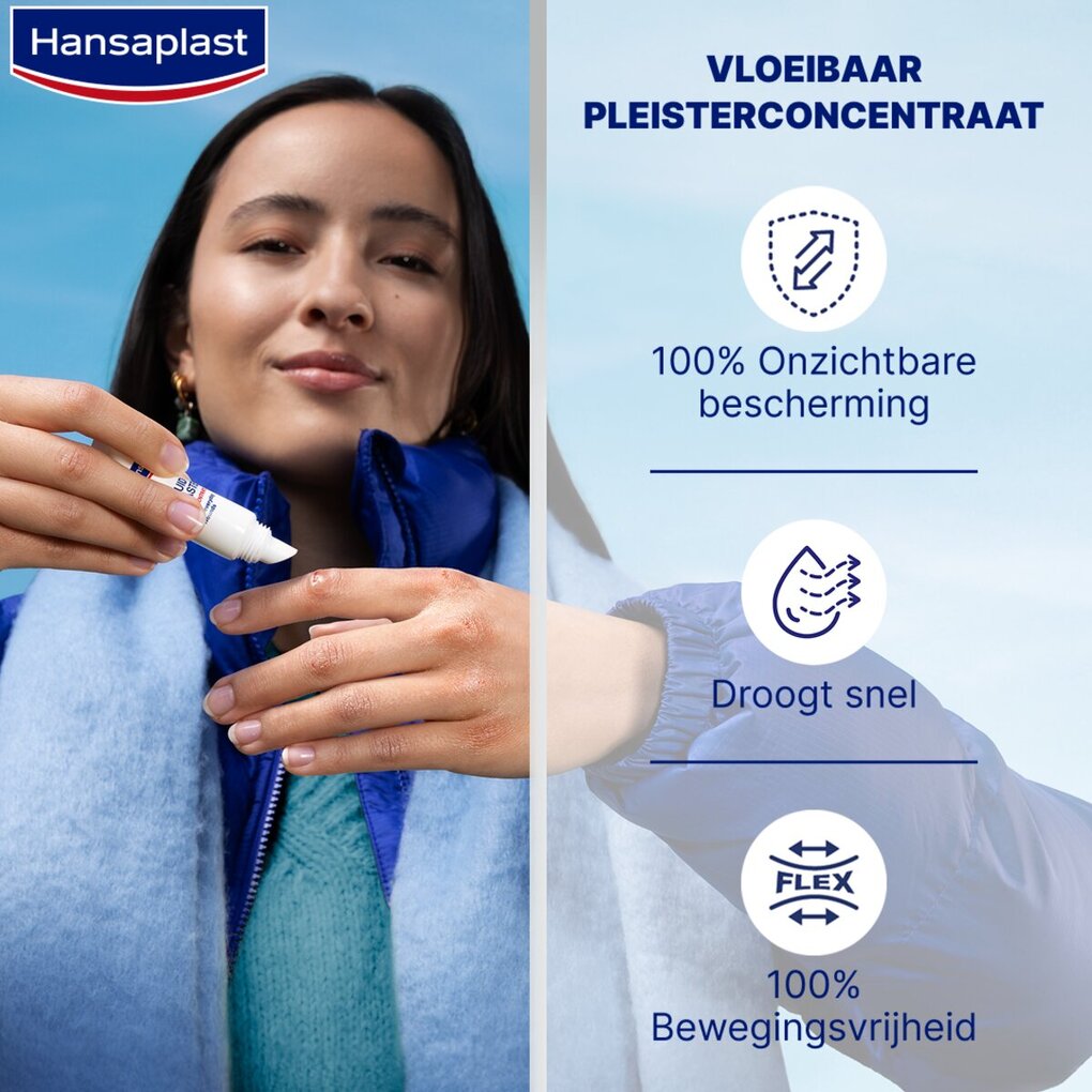 Hansaplast Second Skin Liquid Concentrate Pleister