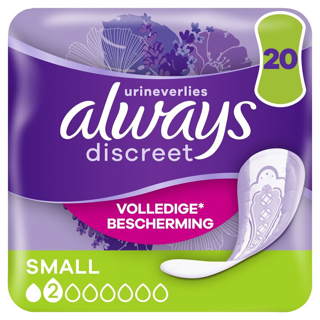 Always Discreet voor Urineverlies Small Verband