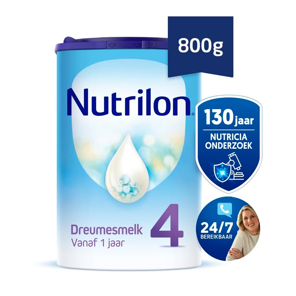 Nutrilon 4 Dreumesmelk Flesvoeding Vanaf 12 Maanden Nutrilon 4 Dreumesmelk Flesvoeding Vanaf 12 Maanden
