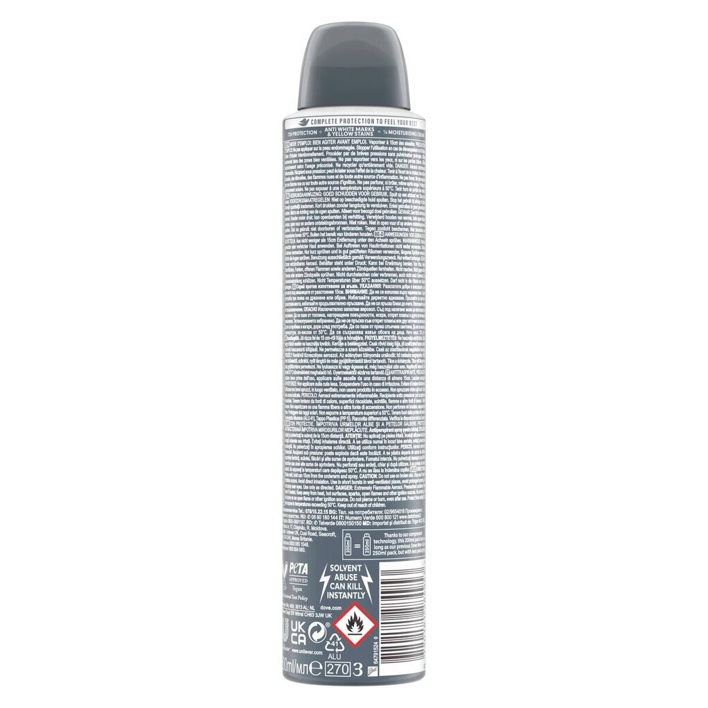 Dove Men+Care Advanced Invisible Dry Antitranspirant Spray