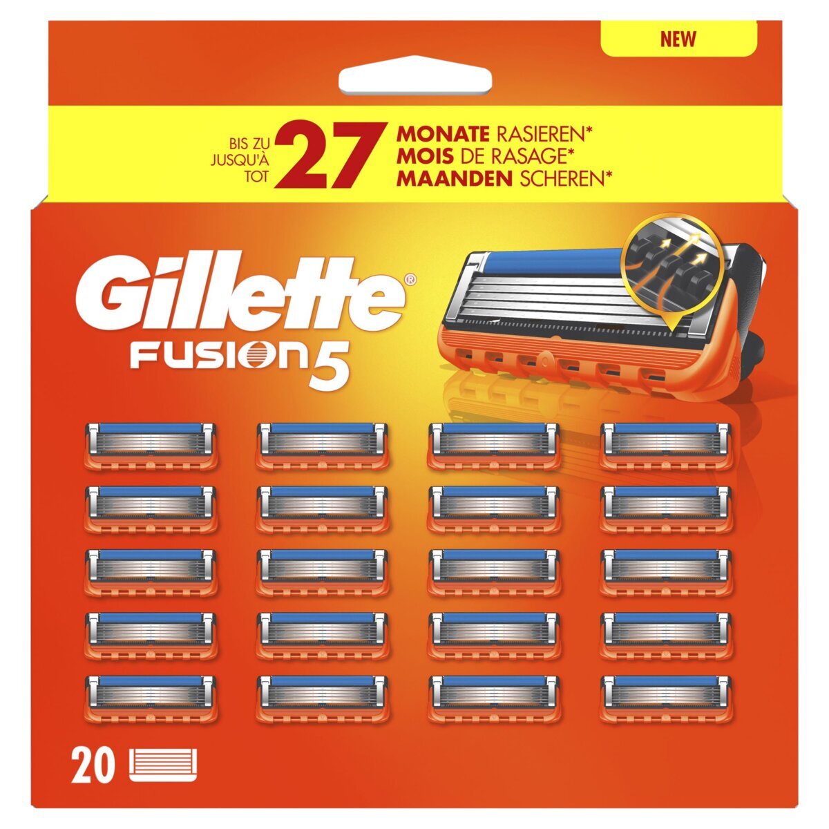 Gillette Fusion5 Scheermesjes - 20 mesjes