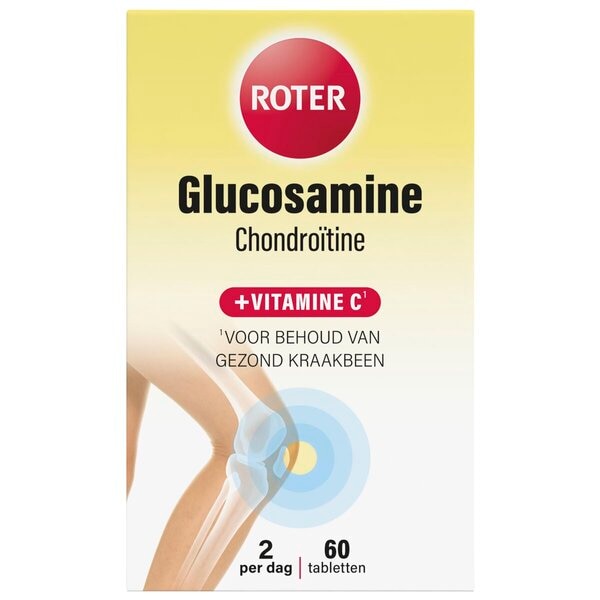 Roter Glucosamine Chondroïtine + Vitamine C Tabletten