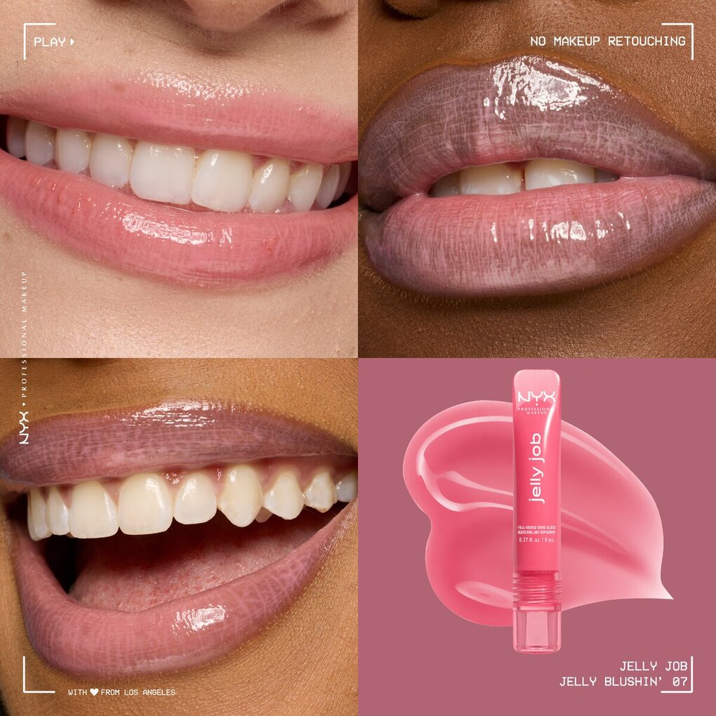 NYX Professional Makeup Jelly Job Blushin Lipgloss