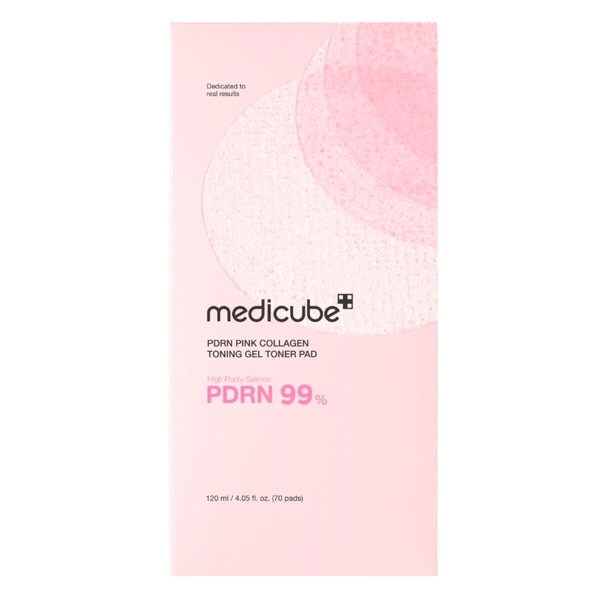Medicube PDRN Pink Collagen Toning Gel Toner Pads