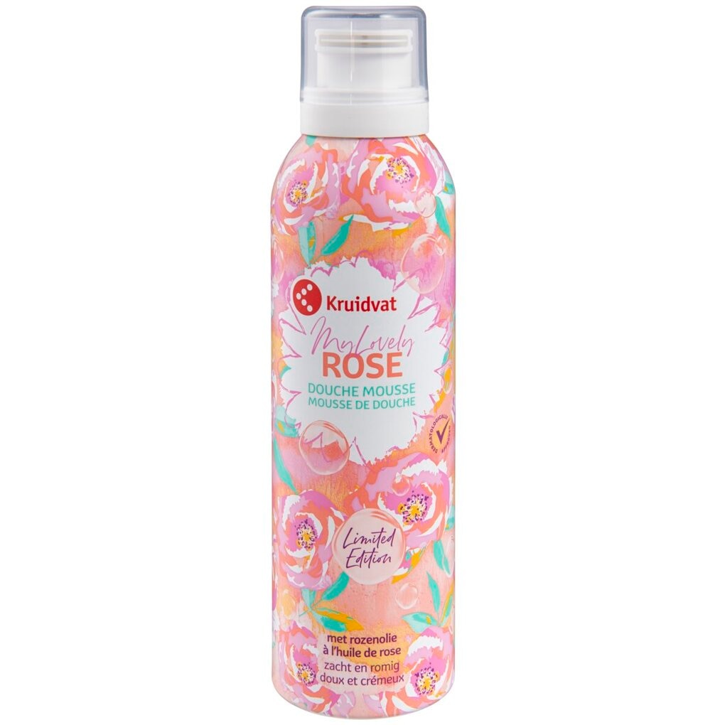 Kruidvat My Lovely Rose Douchemousse Kruidvat My Lovely Rose Douchemousse
