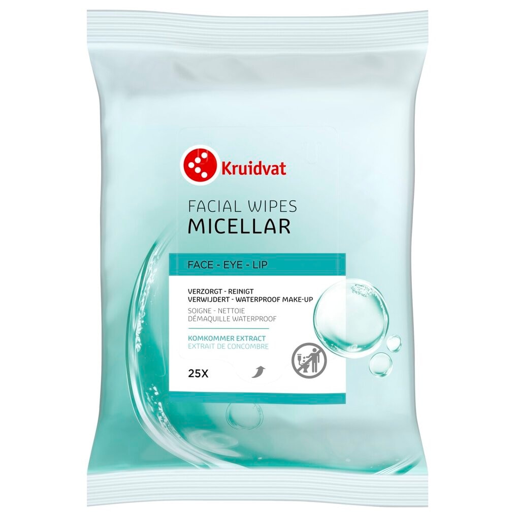 Kruidvat Micellair Facial Wipes
