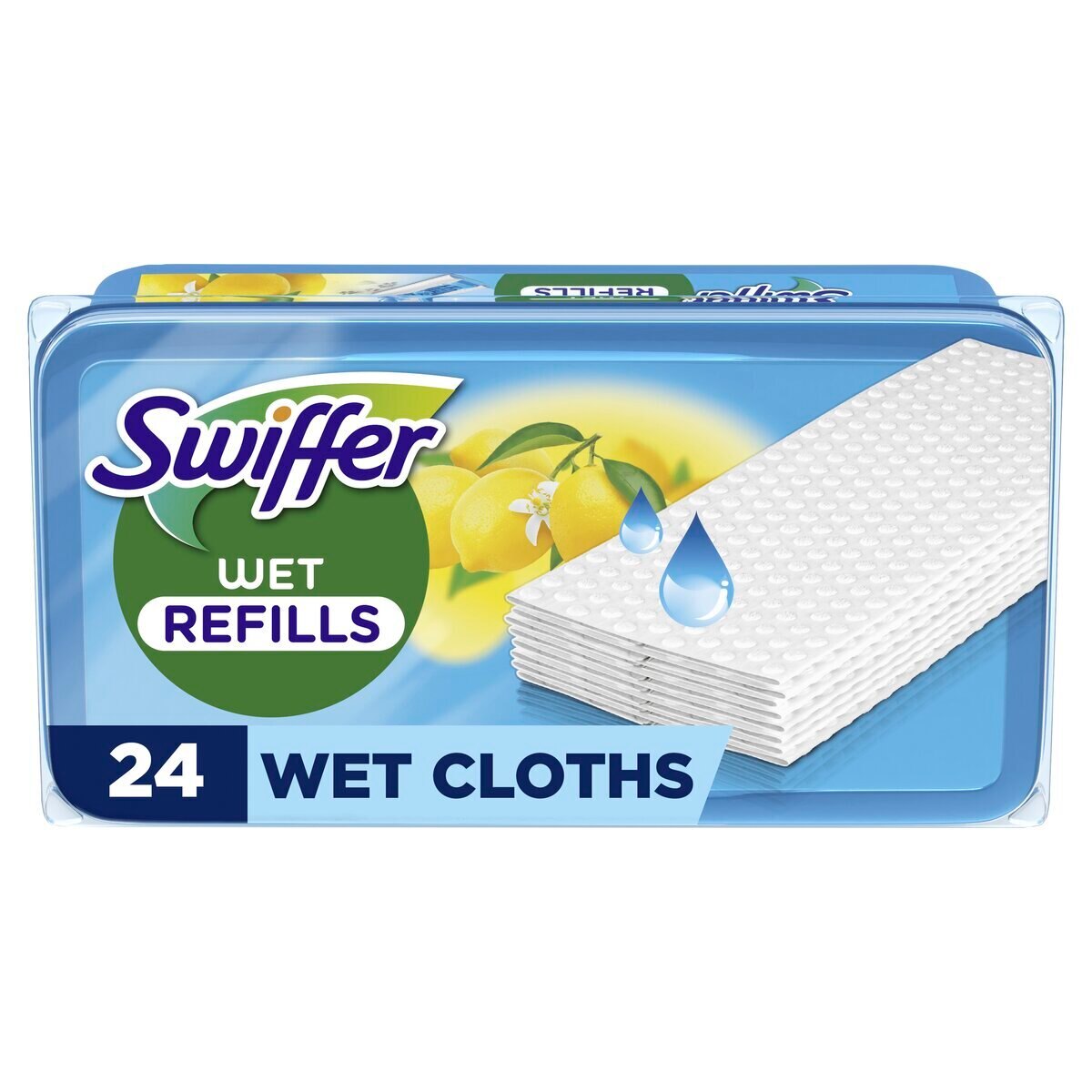 Afbeelding van Swiffer Wet Vloerreiniger Vochtige Vloerdoekjes - 24 stuks