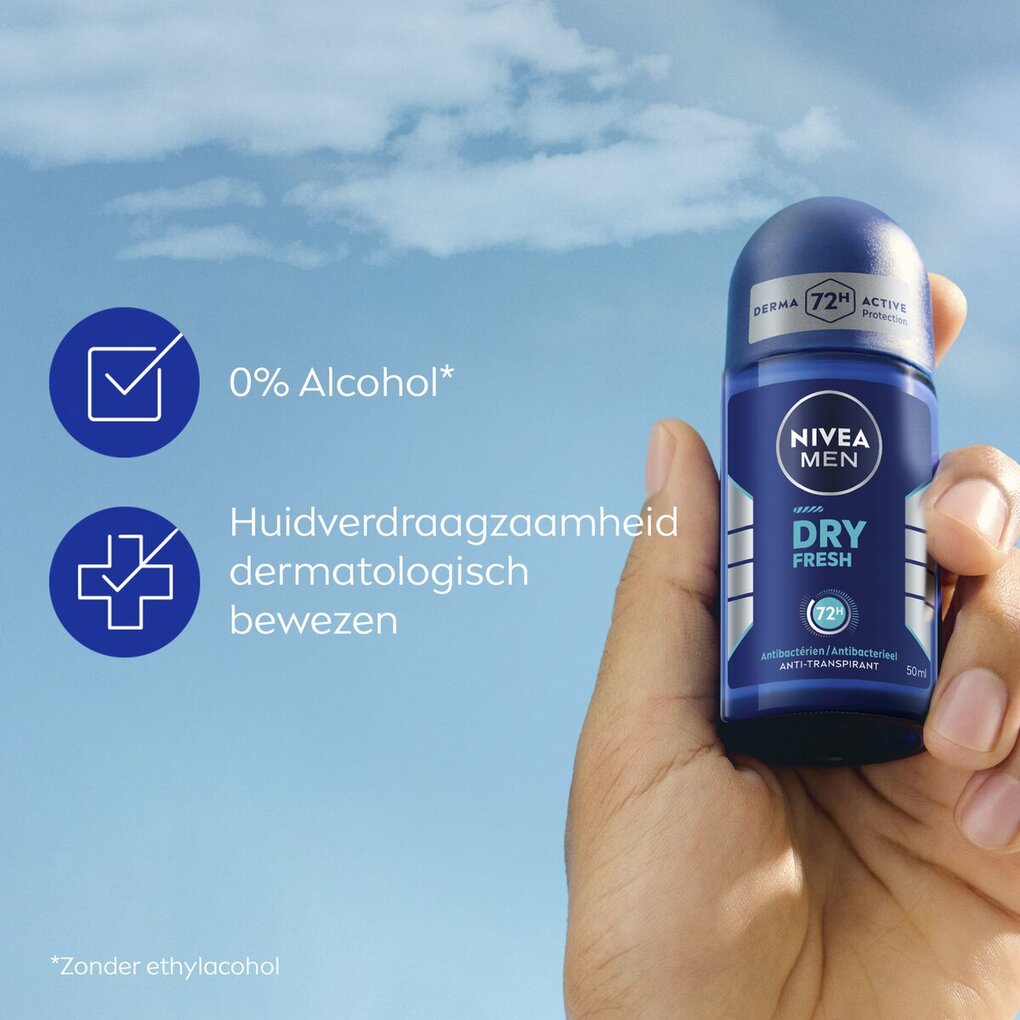 NIVEA Men Dry Fresh Antitranspirant Roller