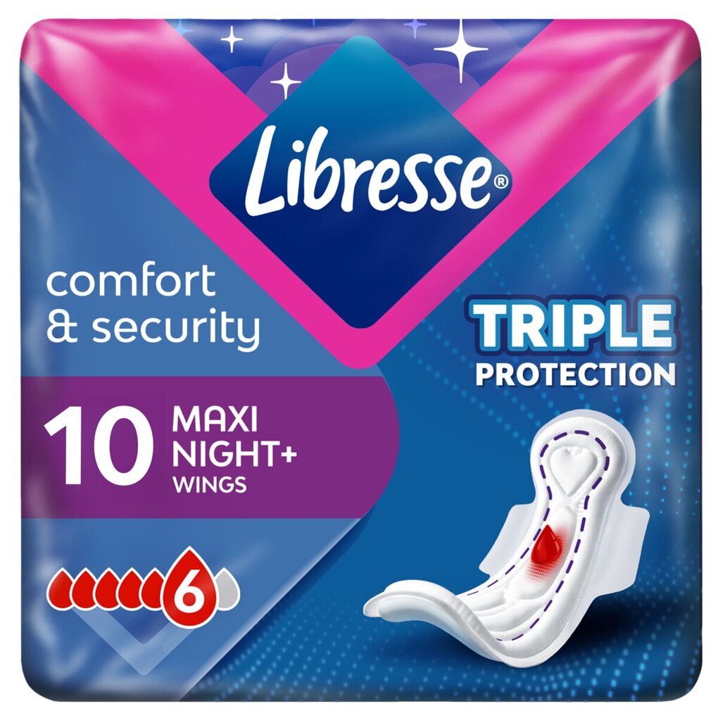 Libresse Maxi Goodnight Wing Maandverband